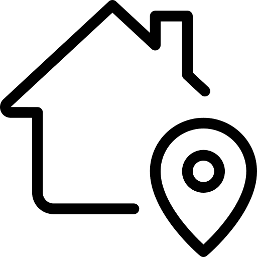 Location devices internet of things electronic device icon