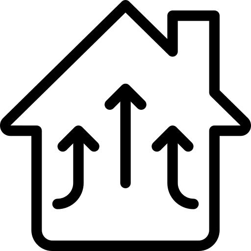 Vent smart devices internet of things icon