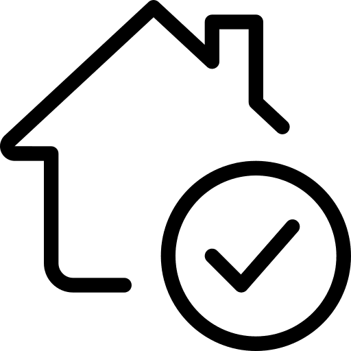 Verify digital home house icon