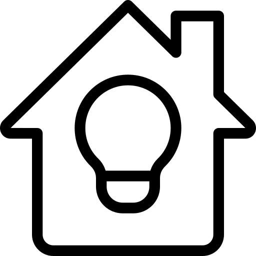 Lightning smart electronics internet of things icon