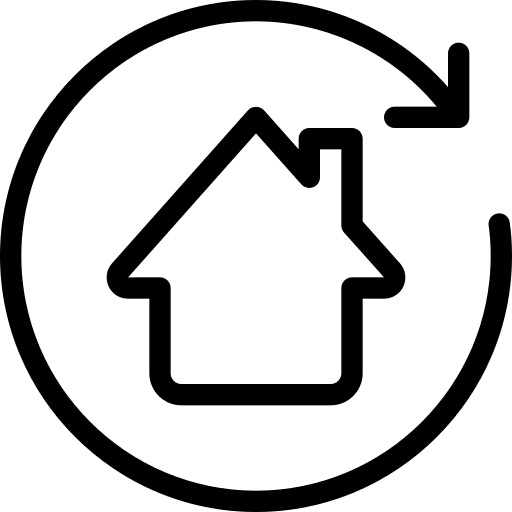 Reload house digital devices icon