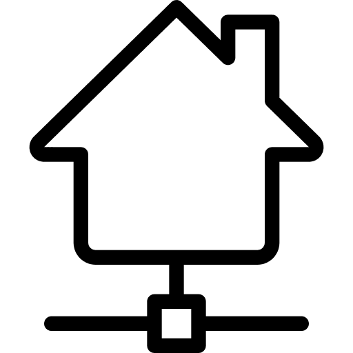 Connected devices technology connected icon