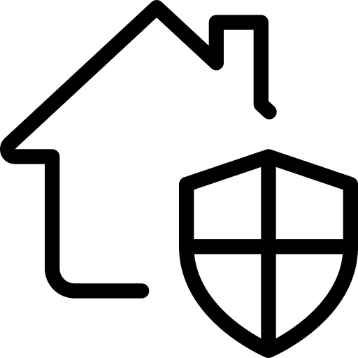 Protected electronic device internet of things home icon