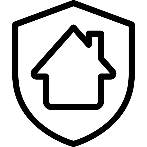 Shield shield smart house icon