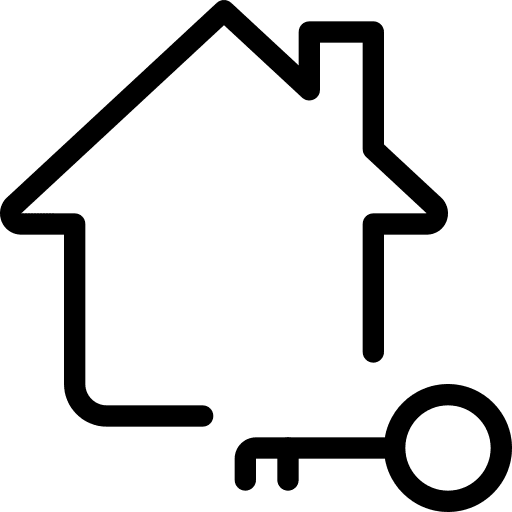 Key devices technology key icon