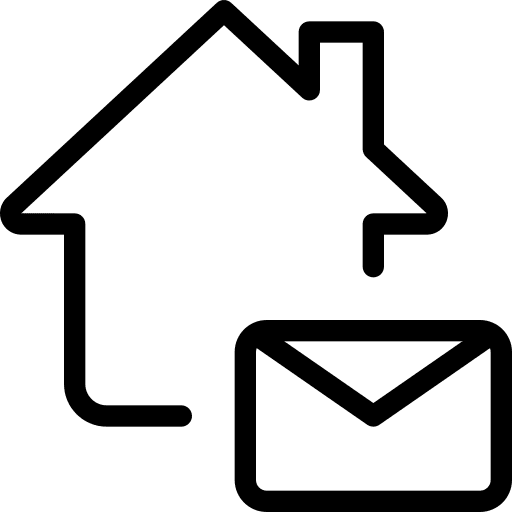 Message house message electronic device icon