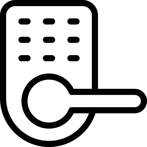 Smart lock smart lock technology electronic device icon