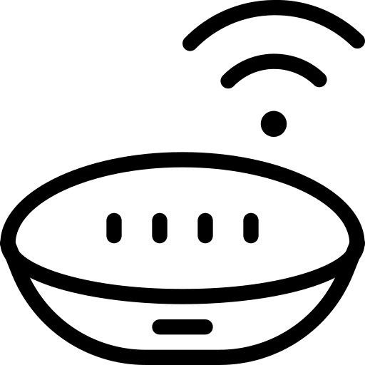 Speaker smart house speaker voice assistant icon