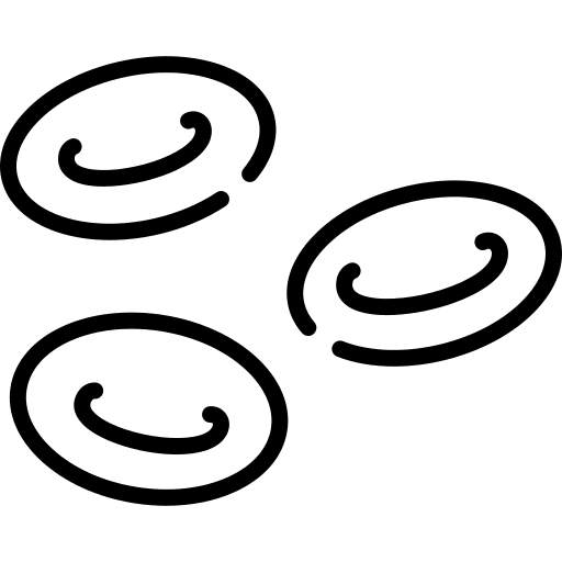 Blood cells science blood blood cells icon