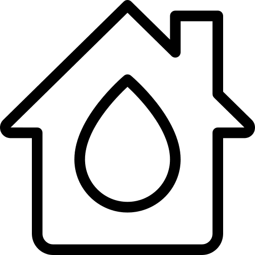 Water water devices home icon