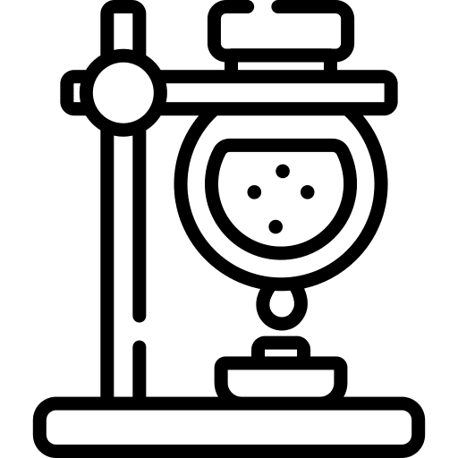 Flask lab science healthcare and medical icon