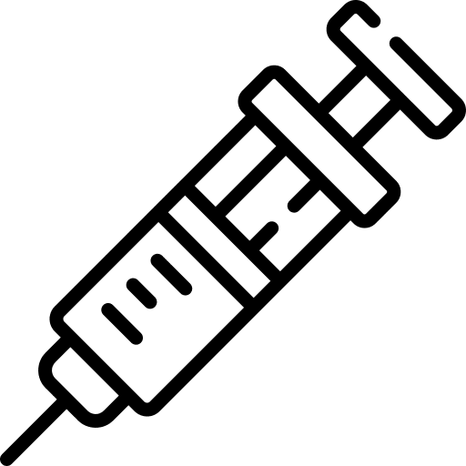 Syringe syringe drugs healthcare and medical icon