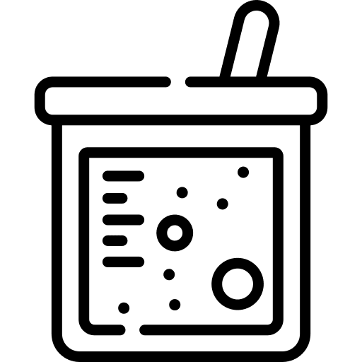 Beaker education science beaker icon