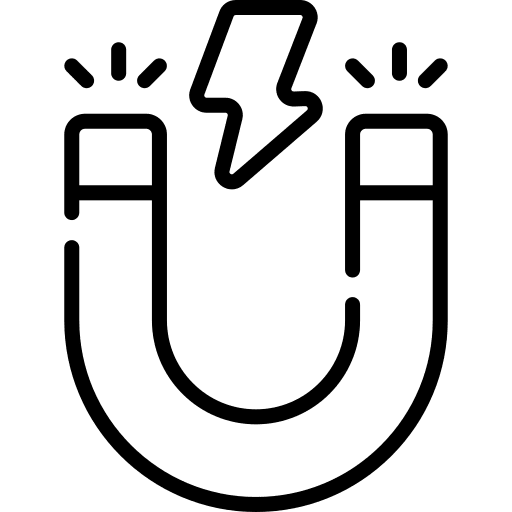 Magnet magnetic physics energy icon