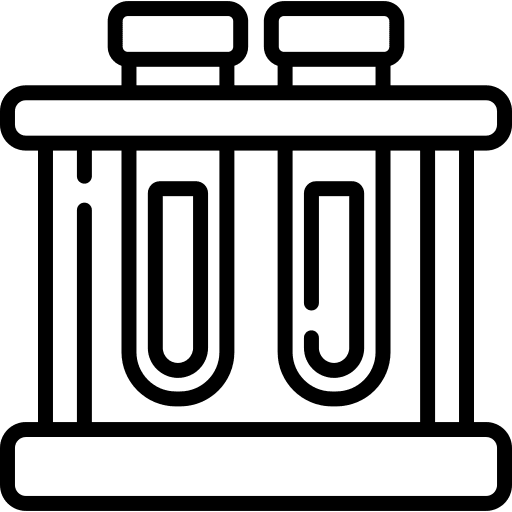 Test tube education test tube chemical icon