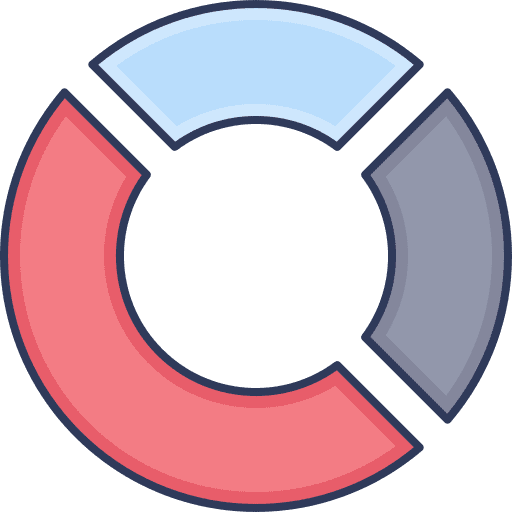 Pie graph pie graph statistics analysis icon