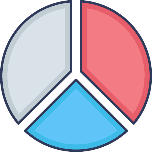 Pie graph statistics stats pie graph icon