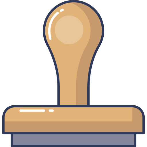 Rubber stamp approved rubber stamp miscellaneous icon
