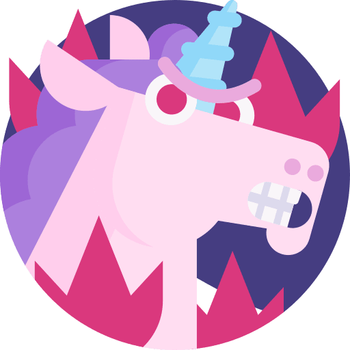 Angry angry fantasy animal icon