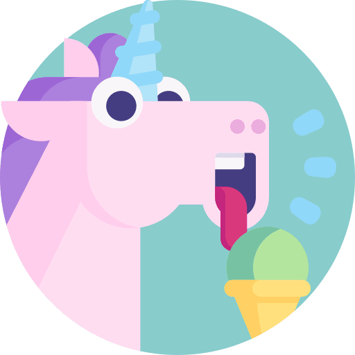 Unicorn animal fantasy unicorn icon