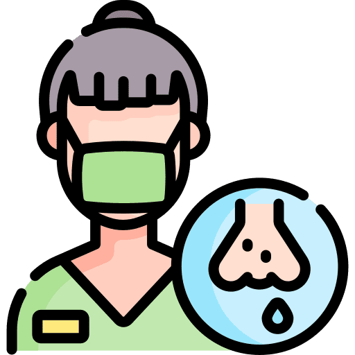 Allergist professions and jobs job woman icon