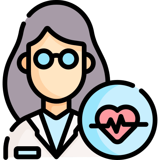 Cardiologist profession doctor professions and jobs icon