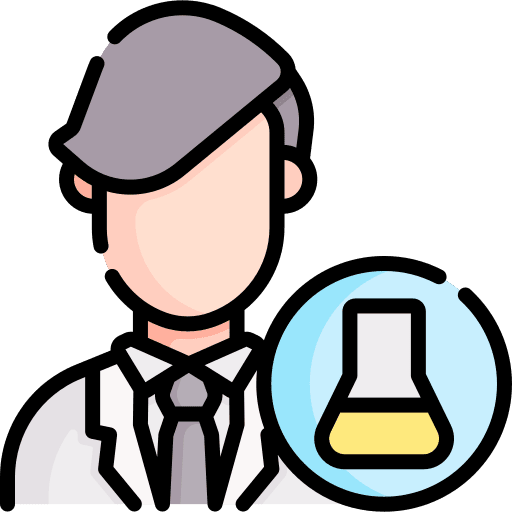 Pathologist people job doctor icon