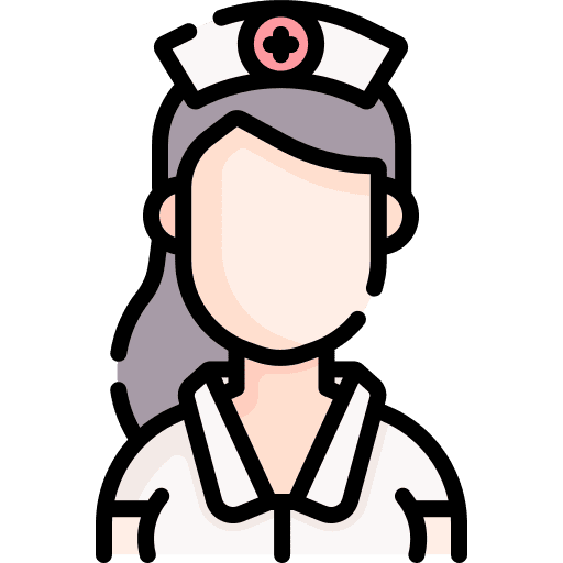 Nurse job professions and jobs people icon
