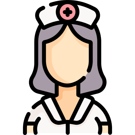 Nurse profession doctor avatar icon