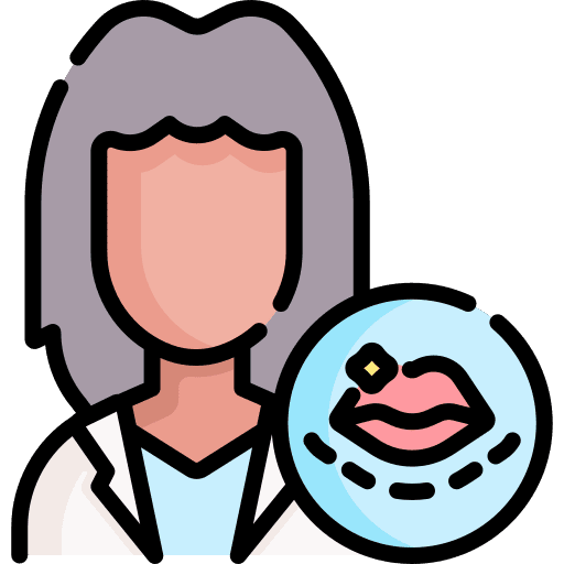 Surgeon health cosmetic doctor icon