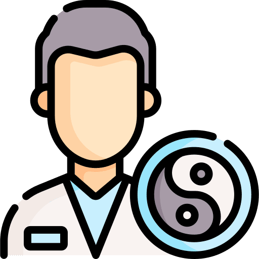 Therapist job health care people icon