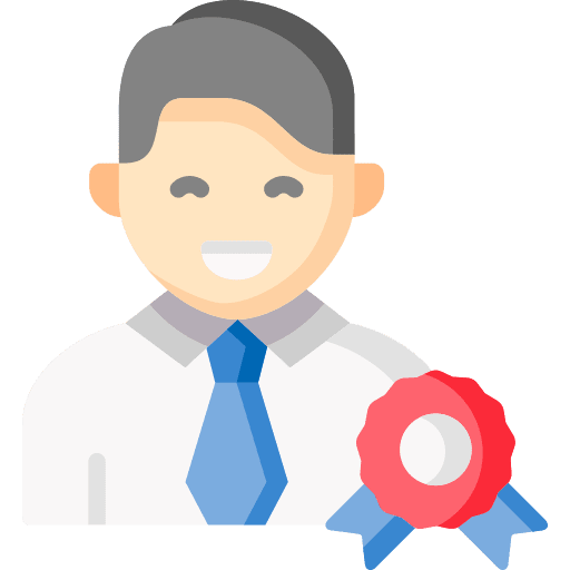 Achievement professions and jobs employee people icon
