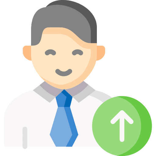 Career promotion promotion user success icon