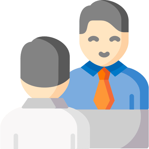 Interview interview meeting human resources icon
