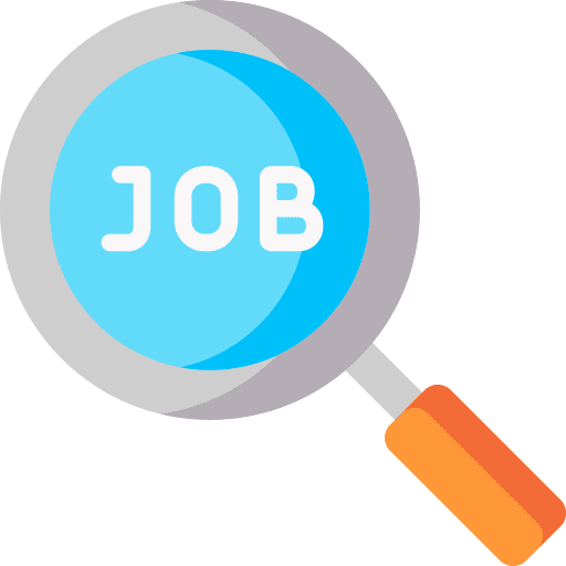 Job search recruitment job seeker job search icon