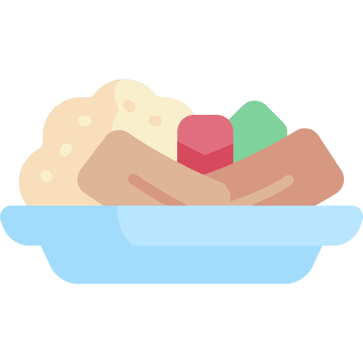 Lomo saltado dish rice peruvian icon