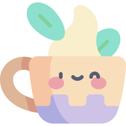 Coca tea leaf mug food and restaurant icon