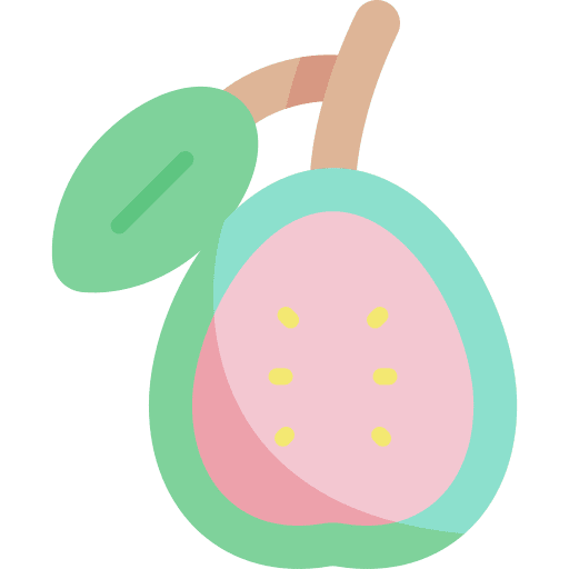 Guava healthy guava tropical icon