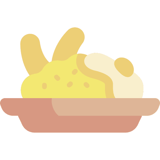 Tacu tacu dish fried egg food and restaurant icon