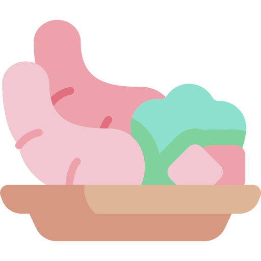 Ceviche peruvian fish dish icon