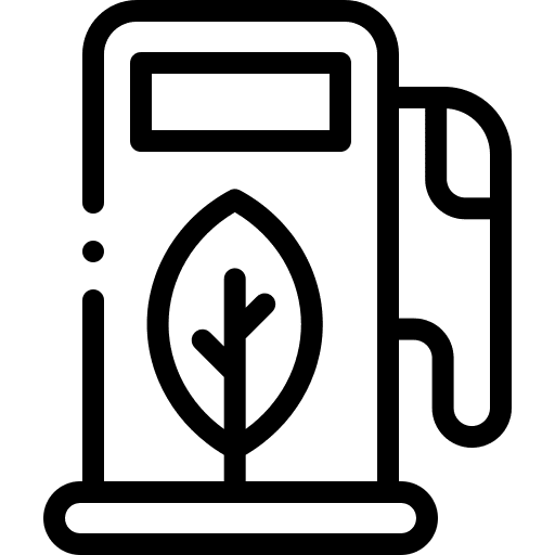 Green energy biodiesel green energy gasoline icon