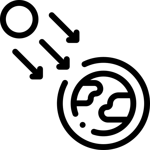 Ozone layer ecology and environment globe earth ozone layer icon