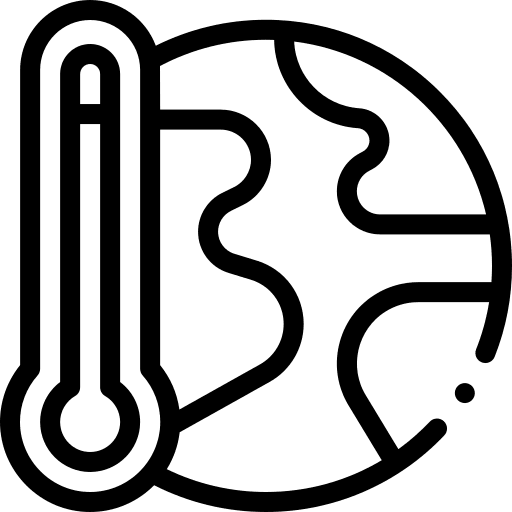 Global warming global warming temperature nature icon