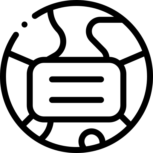 Planet earth planet earth ecology and environment pollution icon