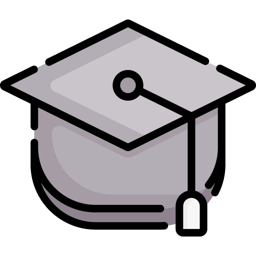 Graduation education mortarboard graduation icon