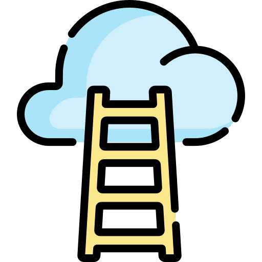Ladder path ladder career icon