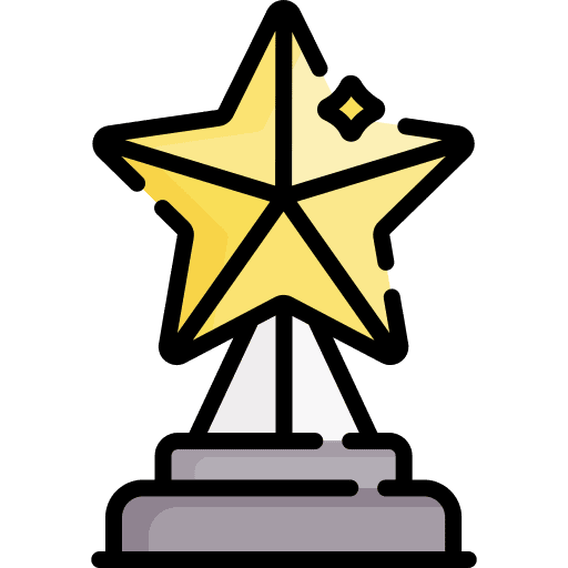 Star prize champion star icon
