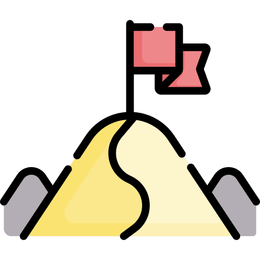 Success mission success objective icon