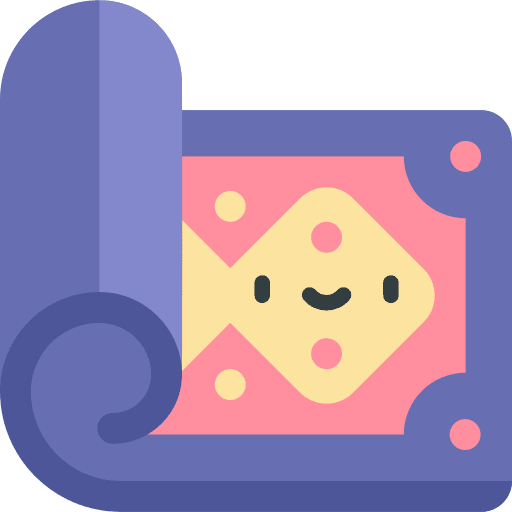 Carpet ornament decoration rug icon