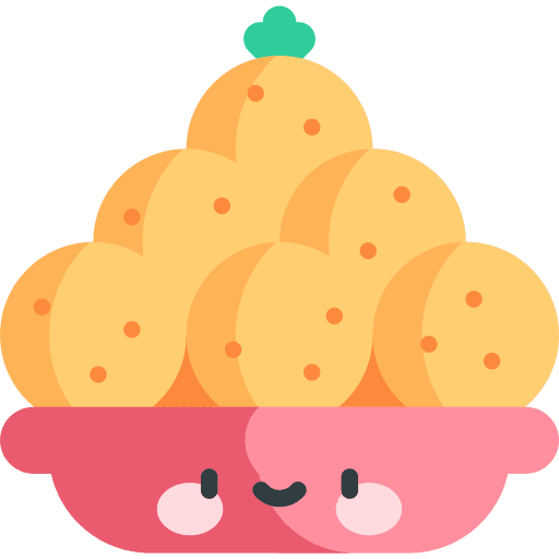 Ladoo indian sweet food ladoo icon
